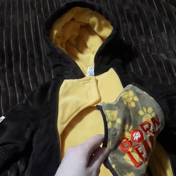 Disney Lion king baby 0-3M winter fleece suit - Picture 9 of 13